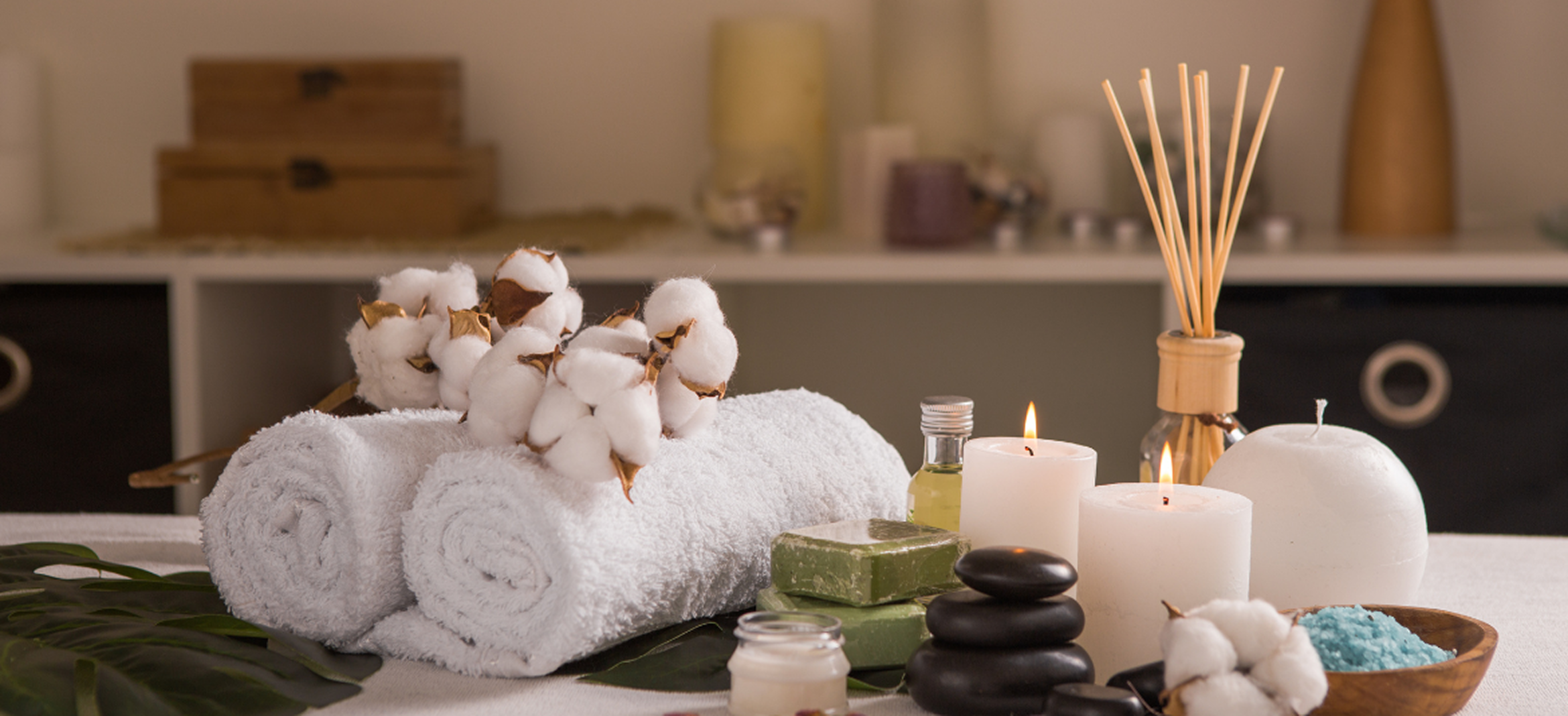 Spa and massage hero banner